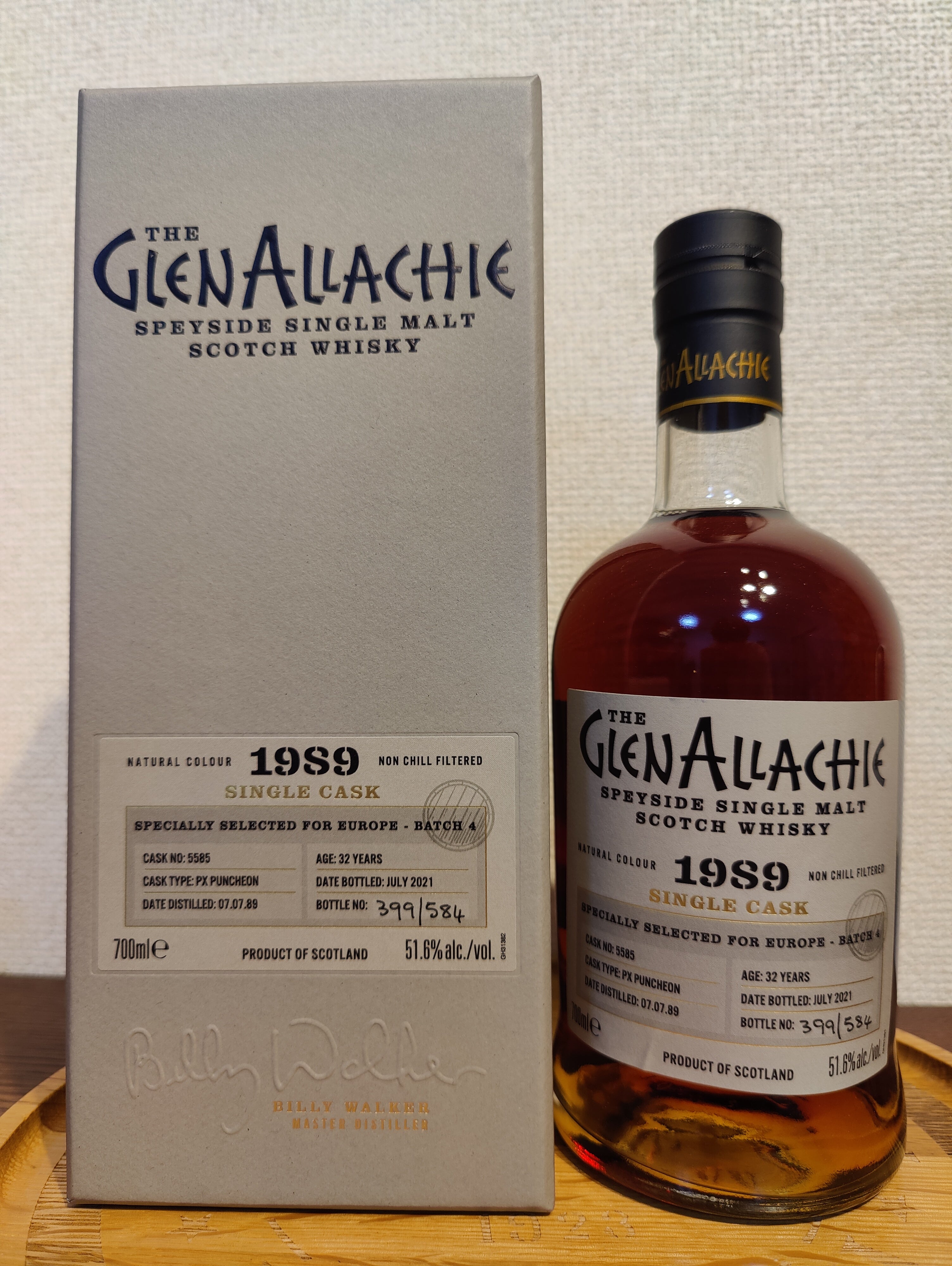 グレンアラヒー 1989 32年 PX PUNCHEON シングルカスク | TheWhiskyLegend