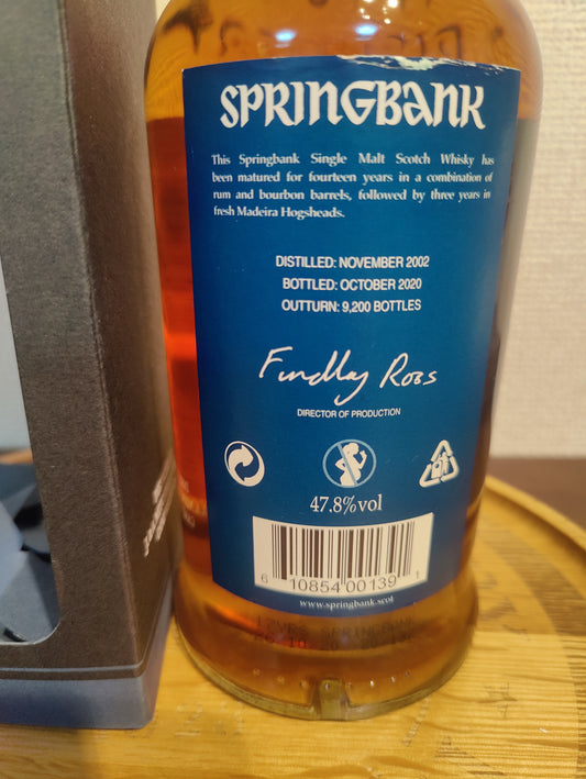 Springbank 10yo Palo Cortado