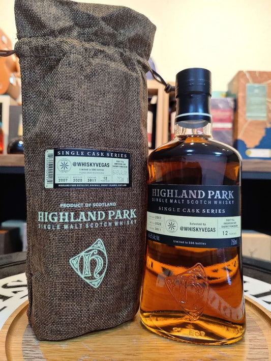 Highland park 2007 12years single cask