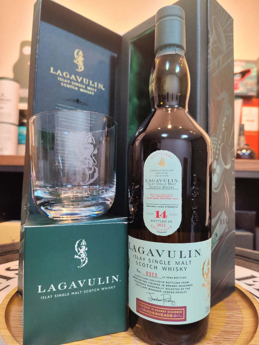 Lagavulin 14years old Islay Jazz Festival 2022 Glass set