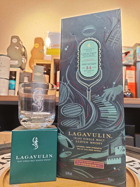 Lagavulin 14years old Islay Jazz Festival 2022 Glass set